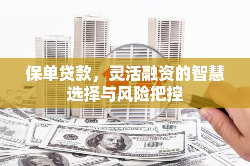 石冈保单贷款，灵活融资的智慧选择与风险把控