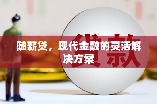 大溪随薪贷，现代金融的灵活解决方案