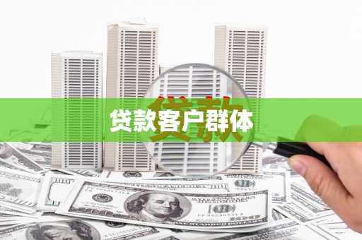 江华贷款客户群体
