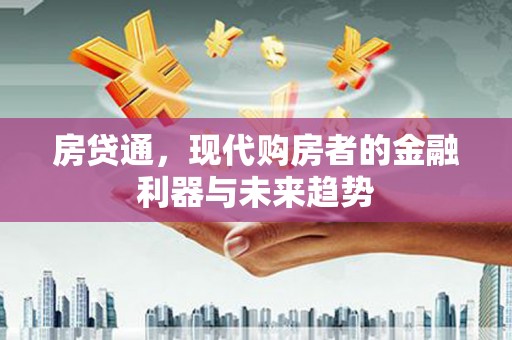 宁乡房贷通，现代购房者的金融利器与未来趋势
