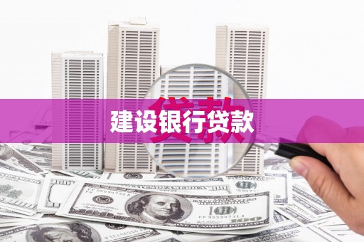 青川建设银行贷款