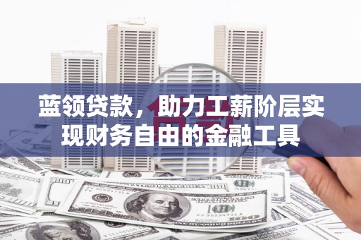 林西蓝领贷款，助力工薪阶层实现财务自由的金融工具