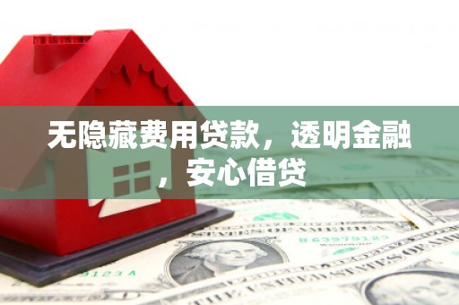 皇姑无隐藏费用贷款，透明金融，安心借贷
