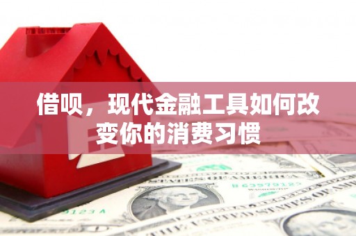 北票借呗，现代金融工具如何改变你的消费习惯